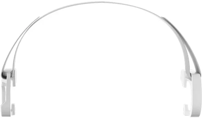 BTLIFE-For Vision Pro 헤드셋 액세서리 탑 스트랩 조절 VR 장착 장치용 상단 어댑터, 01 Grey