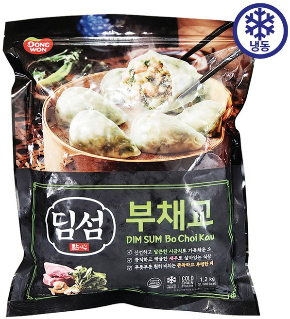 동원 딤섬 부채교 1.2kg 냉동식품 맛잇는 만두 간편조리 코스트코, 1개, 1개