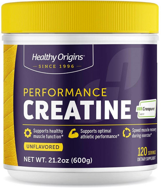 헬시오리진스 퍼포먼스 크레아틴, 1개, 600g