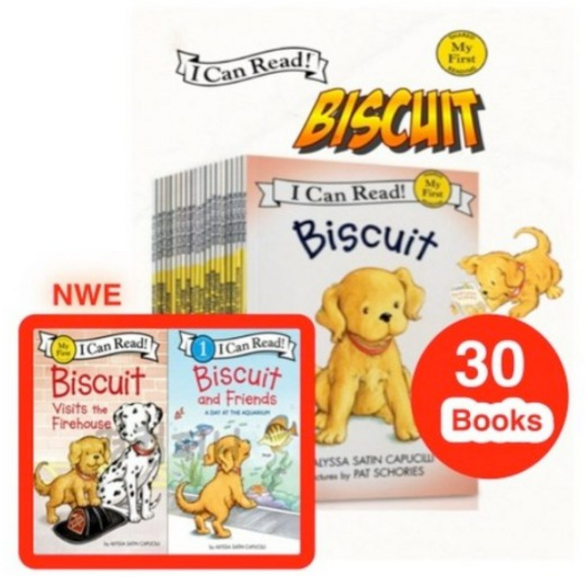 국내 아이캔리드 비스킷 30권 세트 영어원서 I Can Read Biscuit 음원제공, 레벨 1