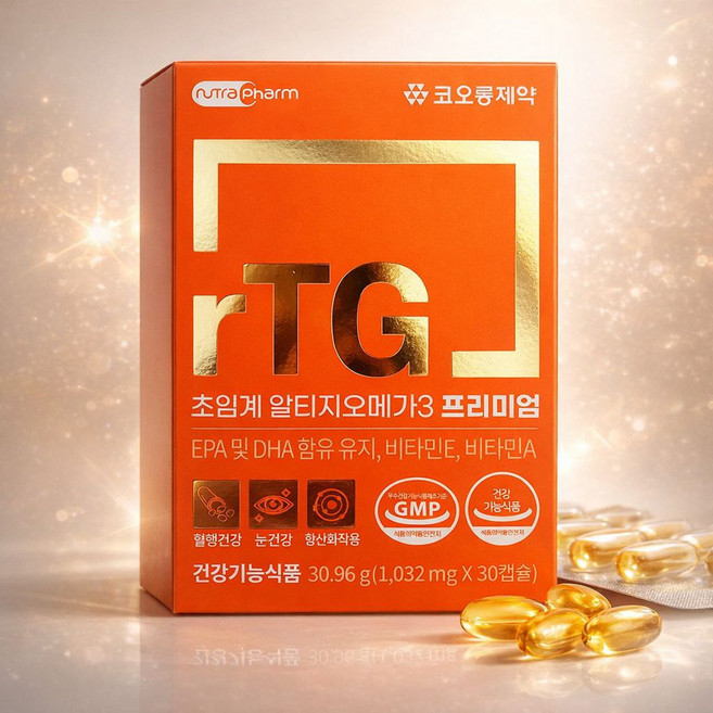 코오롱제약 초임계 알티지 오메가3 프리미엄 30캡슐, 2개, 30정