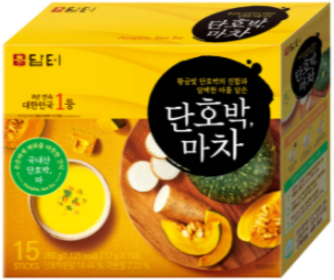 담터 단호박마차, 17g, 15개입, 100개