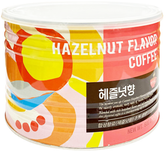 칸타타 헤즐넛향 600g 1박스 분쇄 원두 4개입, 1개, 단품