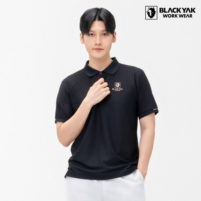 블랙야크워크웨어 놈코어 반팔 카라 티셔츠 애슬레저 빅사이즈 골프 헬스 운동 PK 카라티 BKJ-1031