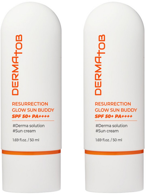 촉촉한 톤업 수분 선크림 SPF50+ PA++++ 더마토브, 2개, 50ml