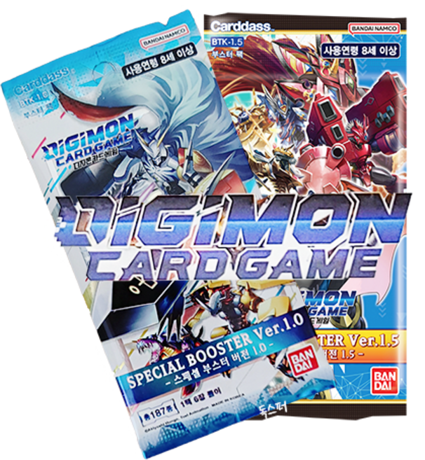 디지몬카드 1팩 스페셜 부스터 (낱개 1팩), 1개