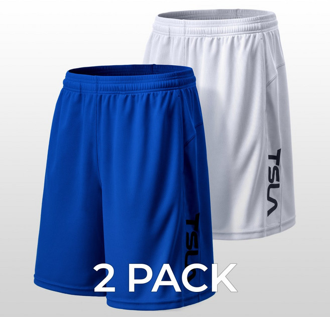 테슬라 하이퍼드라이 메쉬 트레이닝 반바지 2팩 TM-MBH22