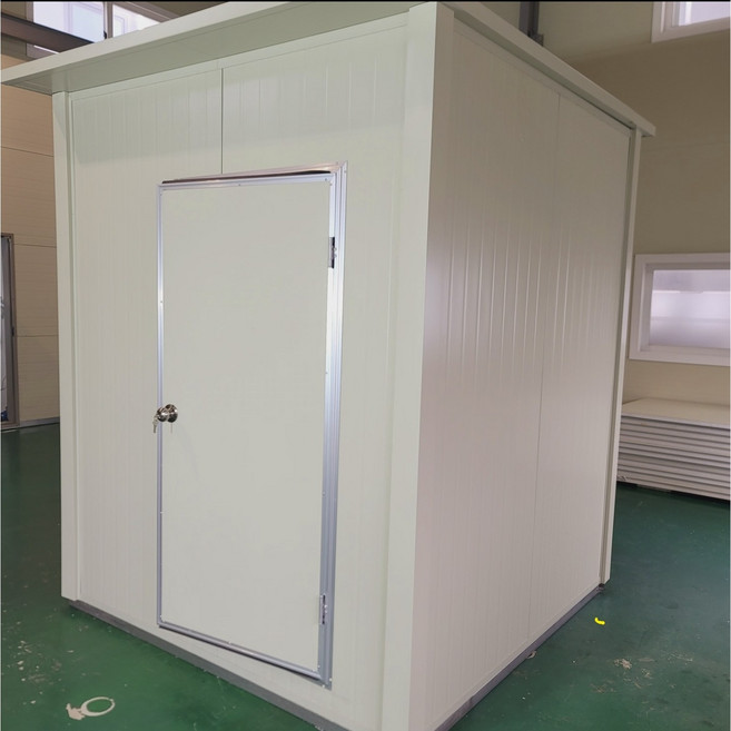 전국출장설치 주문제작 조립식 판넬창고 농막 간이 야외 미니 소형 이동식, 2M*2M*높이2.4M/50T 아이보리