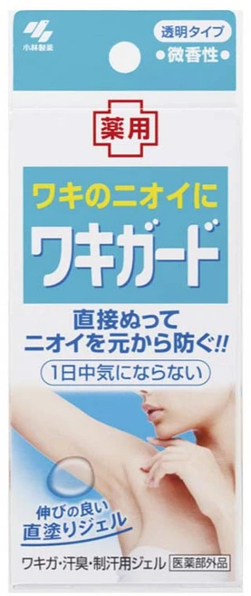 고바야시 겨드랑이 가드 클리어 타입, 1개, 50g - 쿠팡