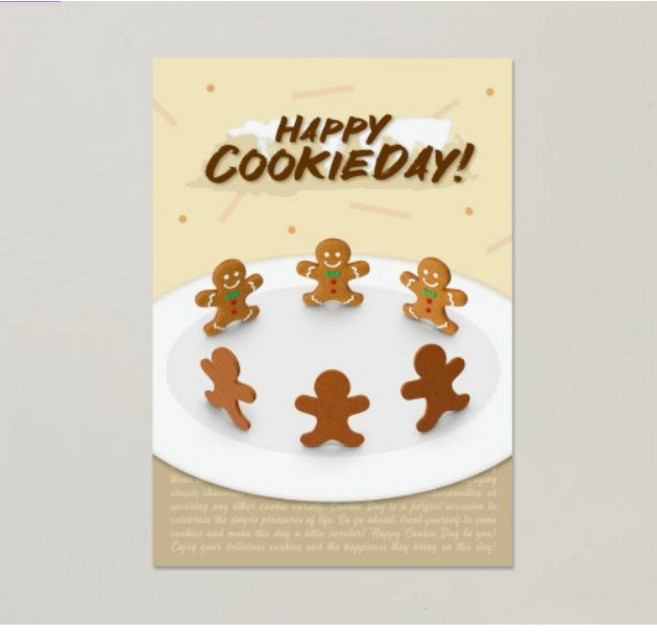 인테리어 그림 액자 포스터 홈카페 쿠키 디저트 감성 인테리어 포스터 [해피쿠키데이]