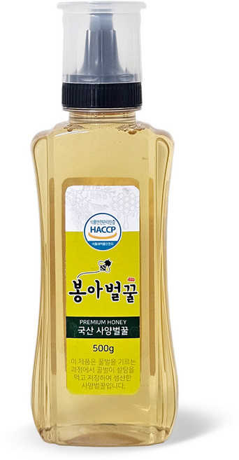 봉아 국내산 사양벌꿀, 1개, 500g