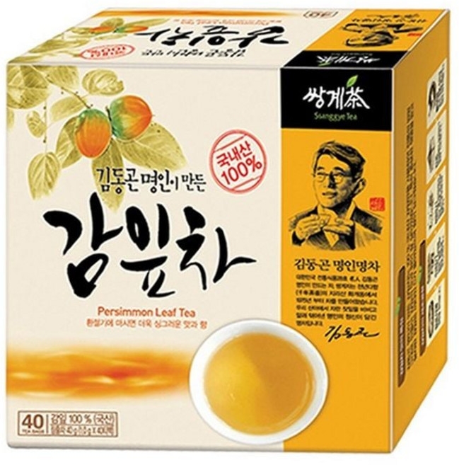 쌍계 감잎차 김동곤명인차 40T 66680ea 1(ea)