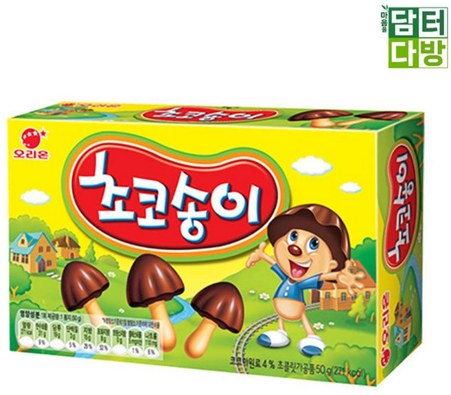 초코송이 50g X 12개 송이 탕비실 사무실 대용량 초코 간식 과자 아이들 dew+207qb