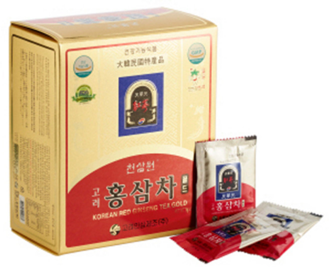천삼원 고려 홍삼차 골드 면역력 증진 기억력 개선 혈액 순환, 1개