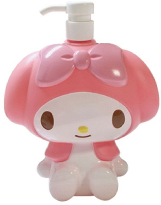 마이멜로디 입체 욕실 핸드워시 디스펜서 용기 550ml 업소용 예쁜, 1개, 본상품선택
