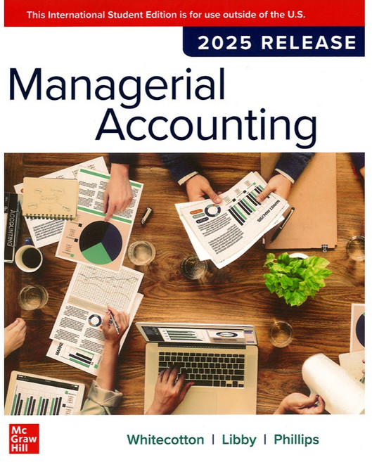 Managerial Accounting 2025 Release 國際學生版