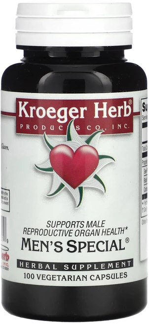 몸관리하세요 겨울입니다 Kroeger Herb Co 남성용 스페셜 베지 캡슐 100정 특별관리진행, KroegerHerbCo남성용스페셜베지캡슐100정, 1개 - 쿠팡