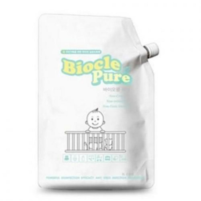 바이오클 퓨어 살균소독제 2L 가정용 요양원 어린이집 자가소독용 자가소독 뿌리는 소독제 탈취제 퓨어, 1개