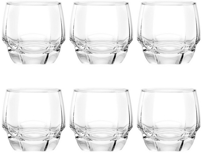 오션글라스 카리스마 락 B17112 340ml 맥주잔 우유컵 물잔 카페컵, 6개