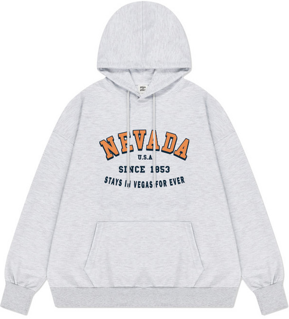 네바타 1853 오버핏 남여공용 후드티 5컬러