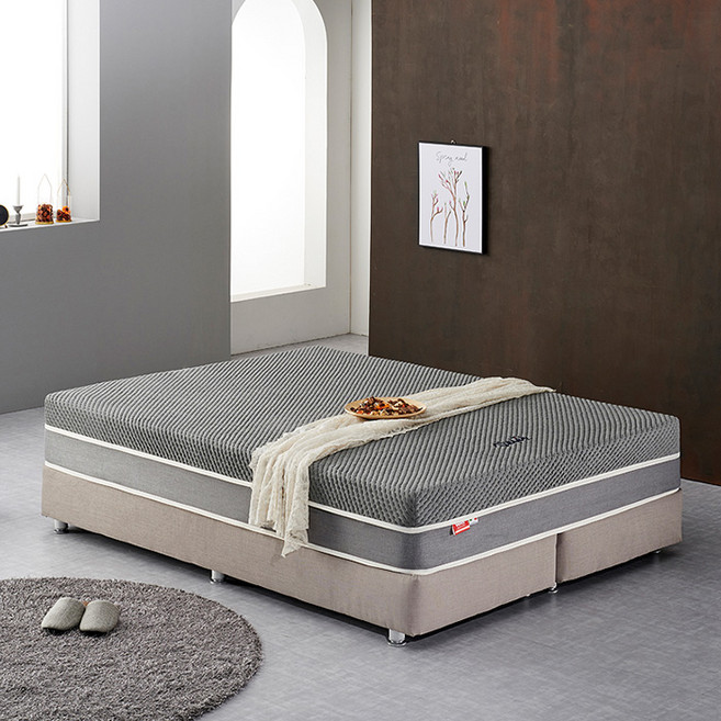 컴포트 비스코젤 메포리폼 매트리스 Q SSB148C, 그레이