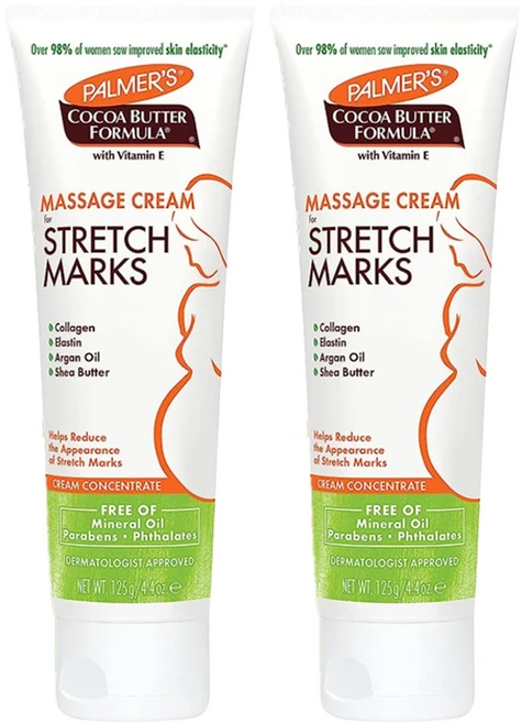 파머스 코코아 버터 포뮬러 비타민 E 마사지 크림 포 스트레치 마크, 125g, 2개 - 쿠팡