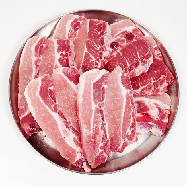 고기생각 국내산 한돈 LA 세로갈비 냉동 돼지갈비 1kg, 10개