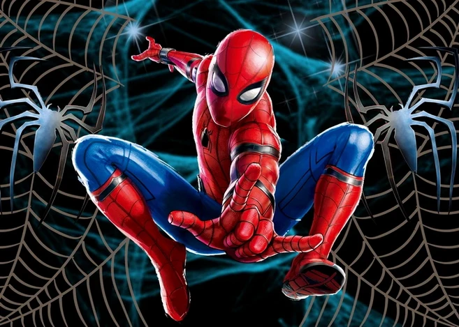 마블 슈퍼 히어로 배경 어벤저 스 아이언 맨 스파이더 생일 파티 사진 어린이를위한 소년 장식, 01 125X80cm, 04 W-668