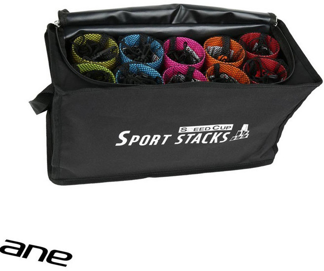 오레인 스피드컵 컵쌓기 10세트 가방포함 반응속도 집중력향상 협동게임 손기능 가족놀이