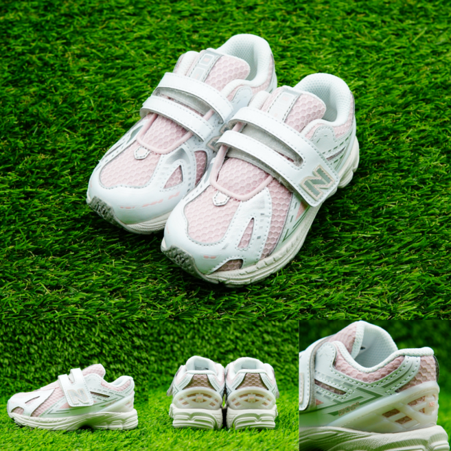 뉴발란스 키즈1906 화이트 핑크 유아 어린이 초등학생 운동화 데일리 러닝화