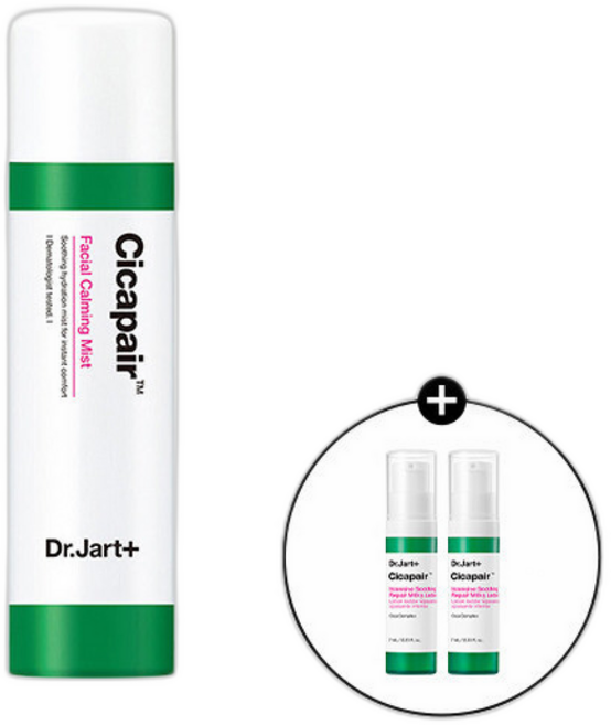 닥터자르트 시카페어 페이셜 카밍 미스트 (+밀키 로션 x2), 1개, 7ml