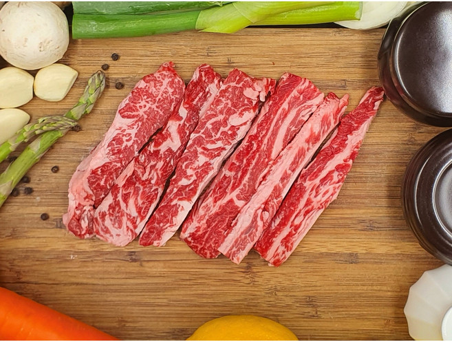 [구드래한우타운] 한우 구이용 1+등급이상, 600g, 1개