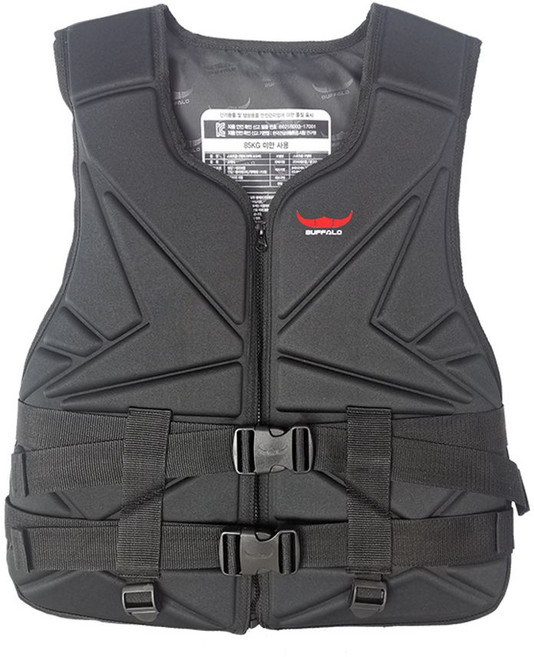 구명조끼 낚시 팽창식 자동팽착 부력 수영장 계곡 바다 카약 캐리비안베이, 블랙