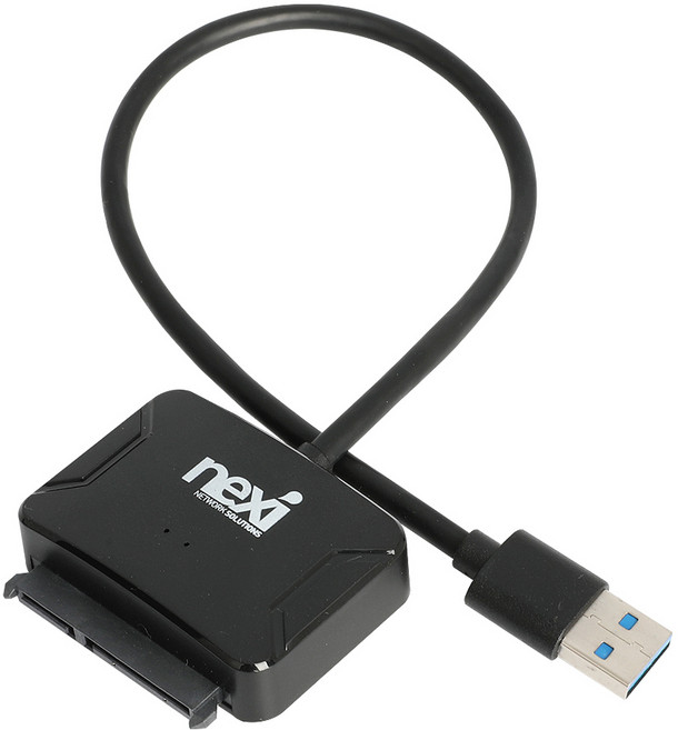 유전원 USB3.0 to SATA3 2.5 3.5 HDD SSD ODD 외장하드케이블 변환젠더 컨버터 노트북 DVD RW 연결선, 1개
