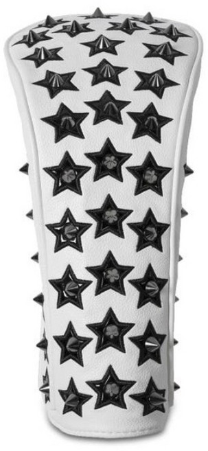 지탱 골프 드라이버 헤드 커버 남성 여성 드라이브 보호, 화이트, 1개