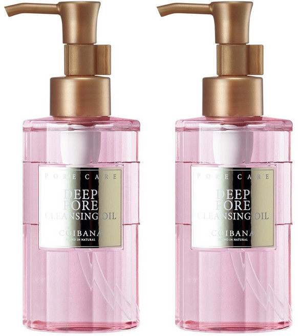 (호호바씨오일) 코이바나 딥 포어 클렌징오일 200 ml, 200ml, 2개