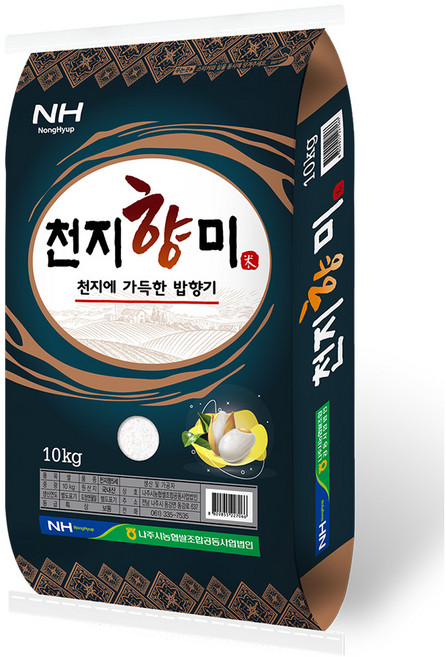 맛연구소 지역의 맛 나주농협쌀 천지향미 당일도정 상등급 햅쌀 백미 10kg, 단품, 1개