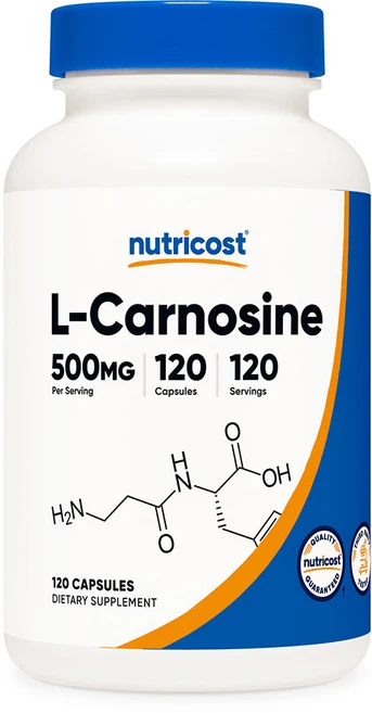 뉴트리코스트 L-카르노신 500mg 120캡슐 1병, 120정, 1개 - 쿠팡