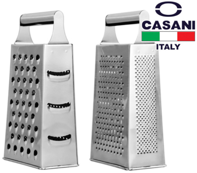 까사니 치즈그레이터/치즈강판/슬라이서/채칼/전문가용강판, 1개