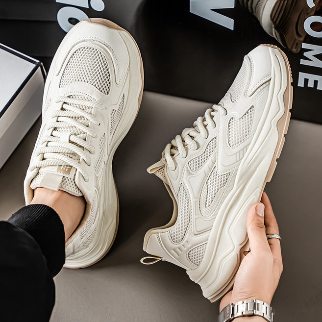 남성 통기성 메쉬 경량 런닝화 스포츠 캐주얼화