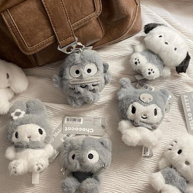 유데 모노톤 산리오 인형 키링 가방고리 키티 한교동 마이멜로디