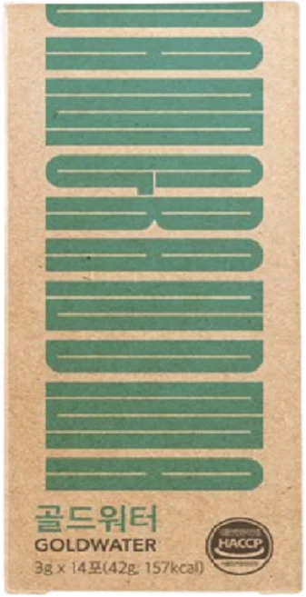 코스팜 골드워터 14p, 42g, 1개 - 쿠팡
