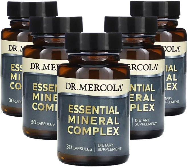 닥터머콜라 에센셜 미네랄 복합체 30 캡슐, 5개, 30정 - 쿠팡