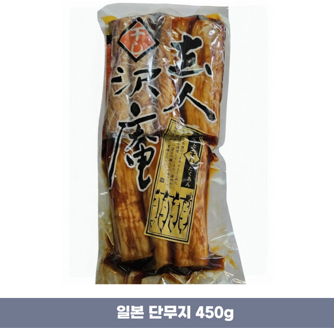일본 아삭 꼬들단무지 간장단무지, 1개, 450g