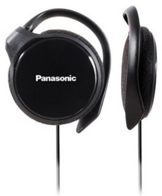 파나소닉 슬림 이어폰 클립형, RP-HS46, 검정