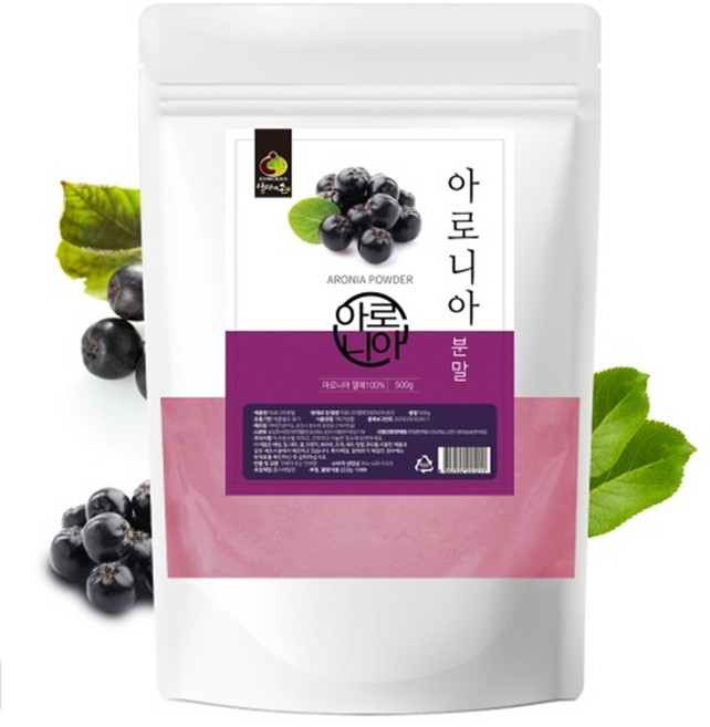 아로니아 분말 500g/국내산 왕의열매, 1개, 500g