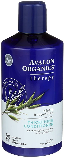 아발론오가닉스 비오틴 B-콤플렉스 씨크닝 컨디셔너, 397g, 1개 - 쿠팡