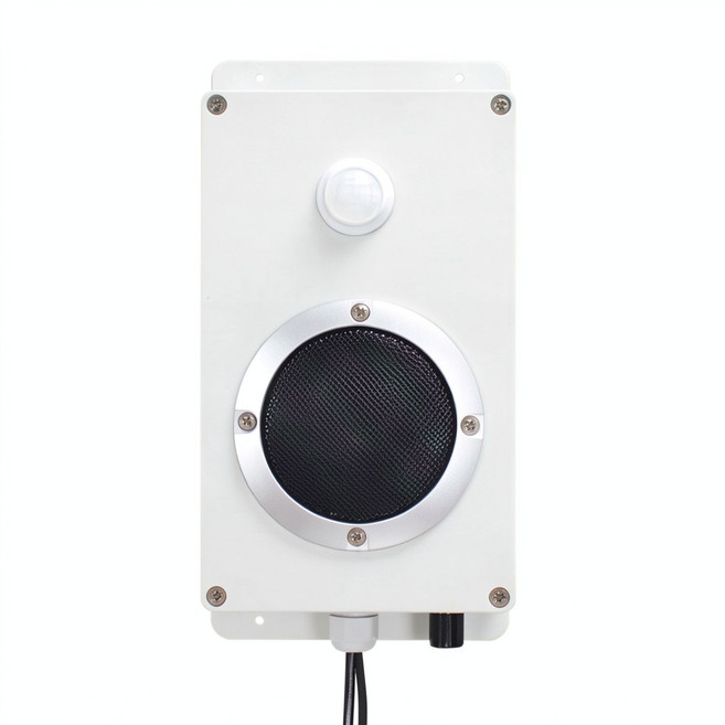悅欣 紅外人體感應語音播放器 IP65防雨 10W 12V/220V, 1個, 12 24V