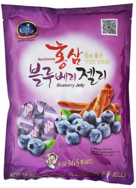풍기홍삼마을 풍기홍삼블루베리젤리700g x3, 700g, 3개