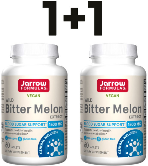 자로우 와일드 비터멜론 60정 여주 추출물, 3개